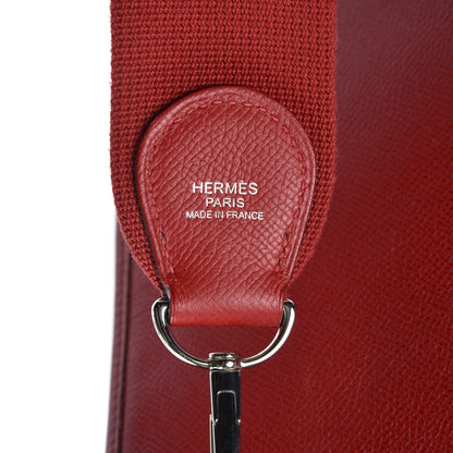 Hermes Epsom Evelyne III GM Rouge Casaque 11 of 13