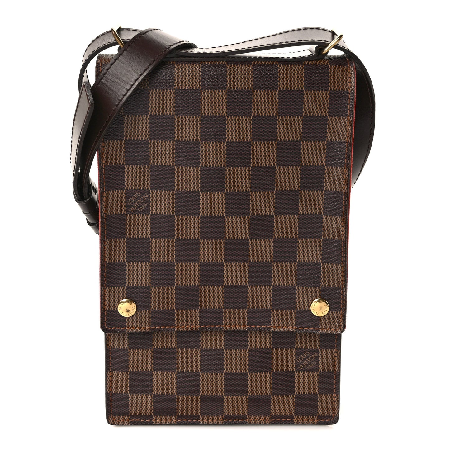 Damier Ebene Portobello Travel Shoulder Bag