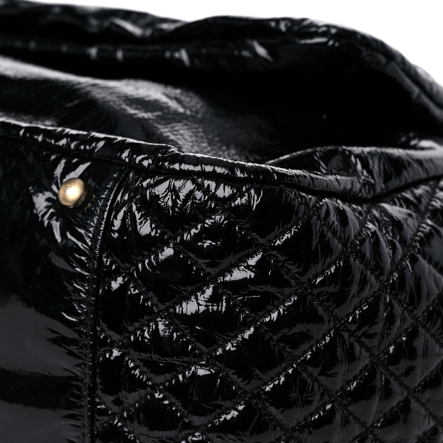 Vinyl XL Rock and Chain Flap Black