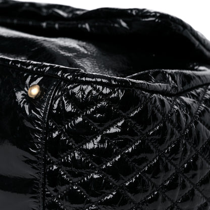 Chanel Vinyl XL Rock and Chain Flap Black 9 of 16