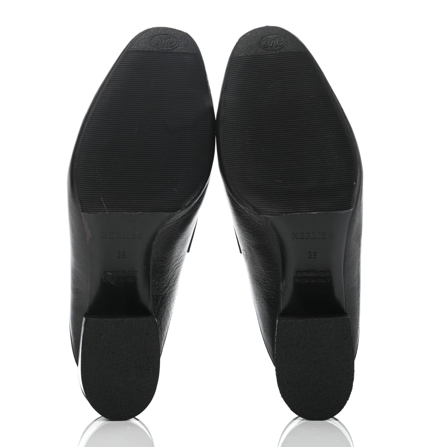 Goatskin Paradis Mules 36 Black