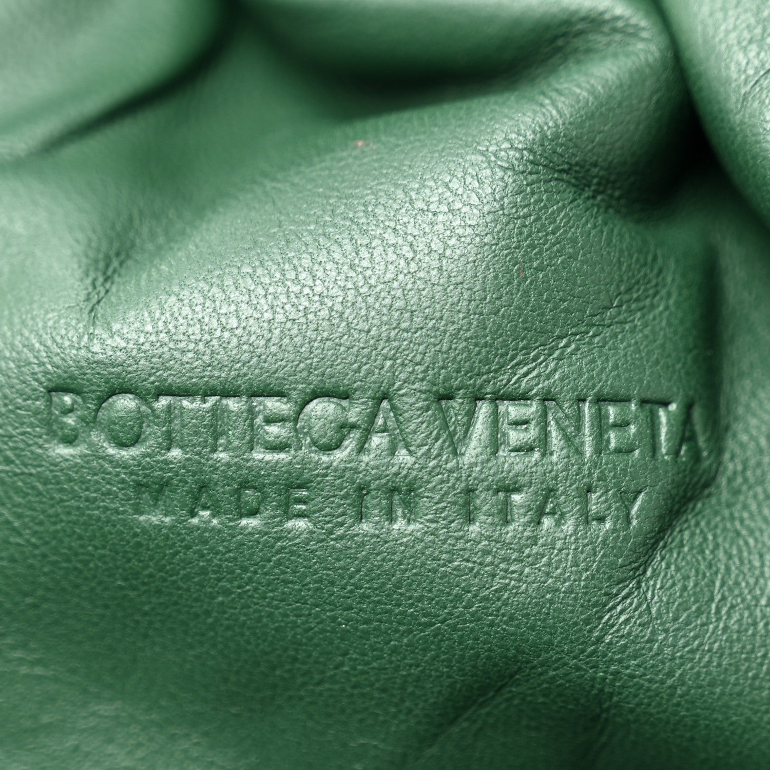 Bottega Veneta Nappa Maxi Intrecciato The Pouch Oversized Clutch Raintree 6 of 7