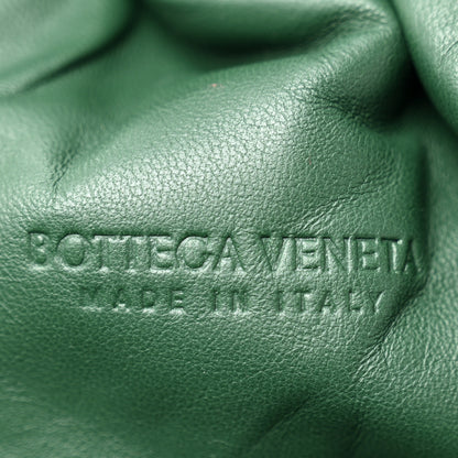 Bottega Veneta Nappa Maxi Intrecciato The Pouch Oversized Clutch Raintree 6 of 7