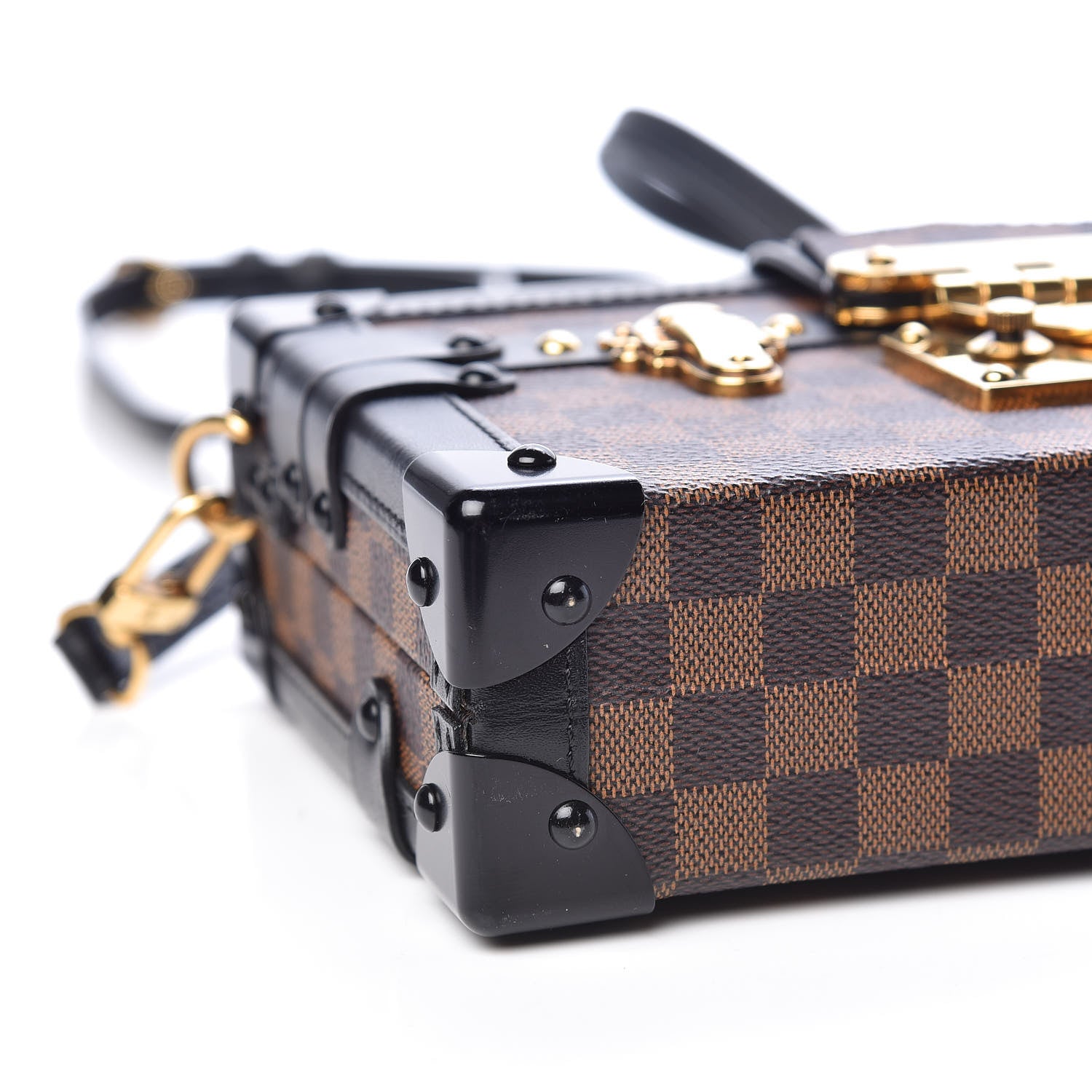 Louis Vuitton Damier Ebene Petite Malle Black 10 of 12