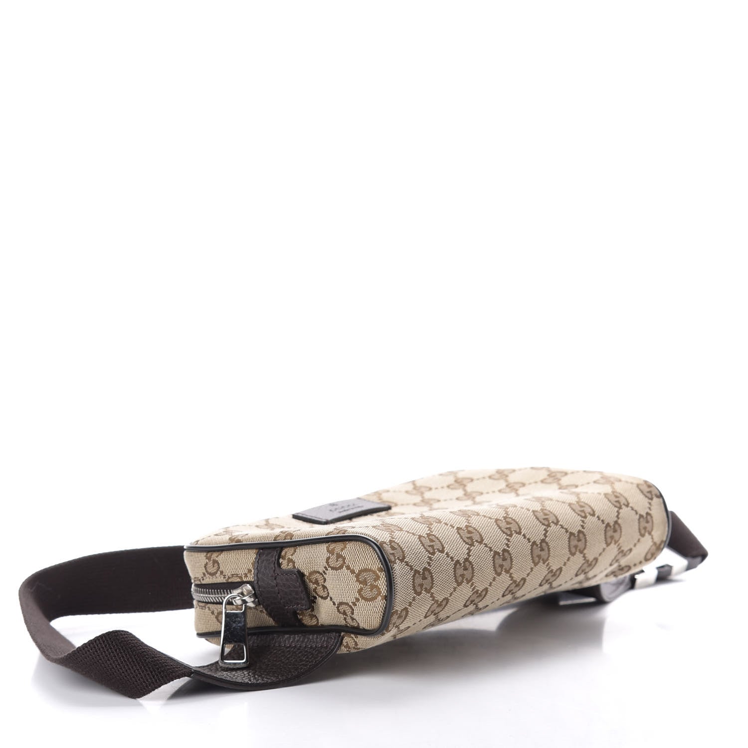Gucci Monogram Belt Bag Dark Brown 4 of 9