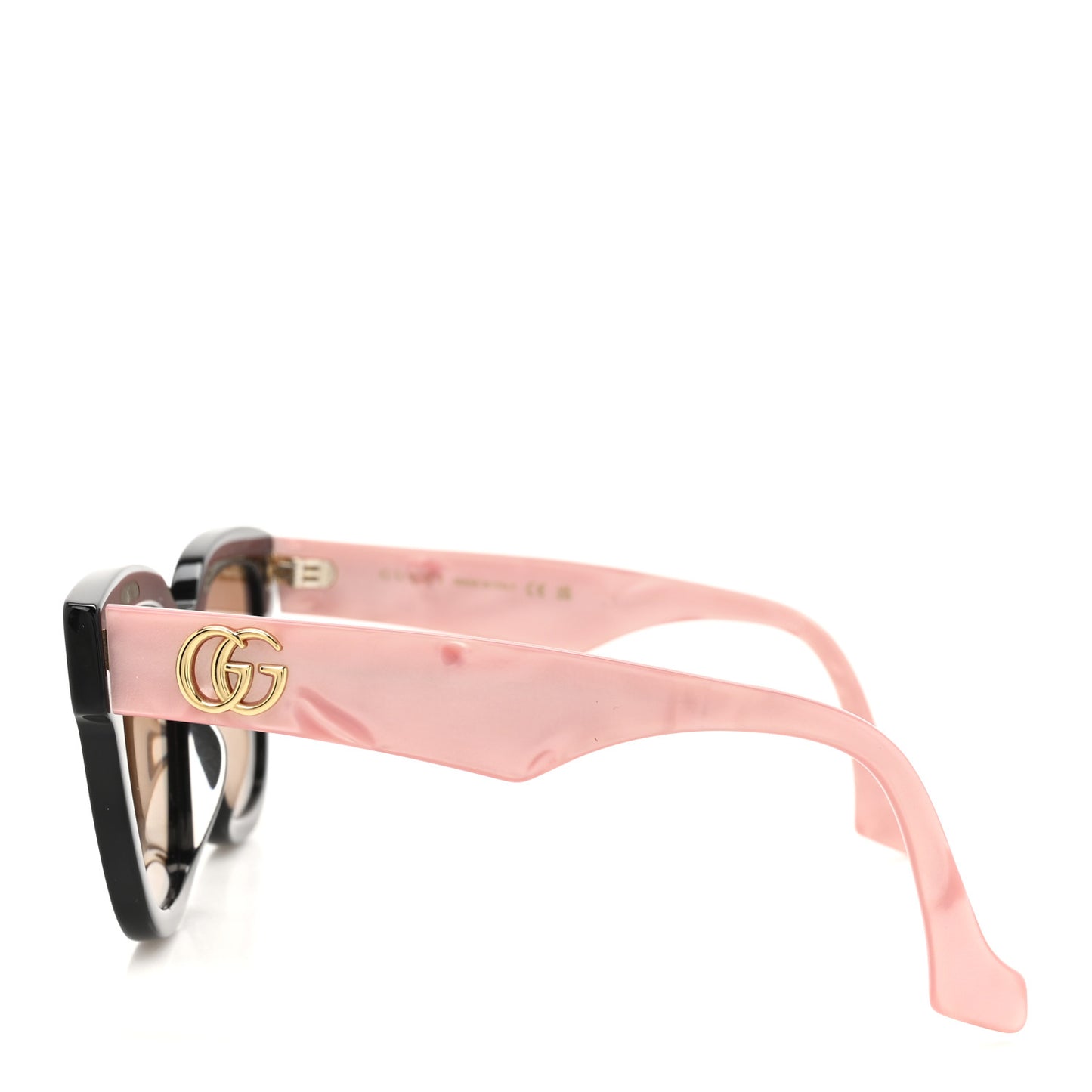Rectangle 52mm Frame Sunglasses GG0998/S Black Pink