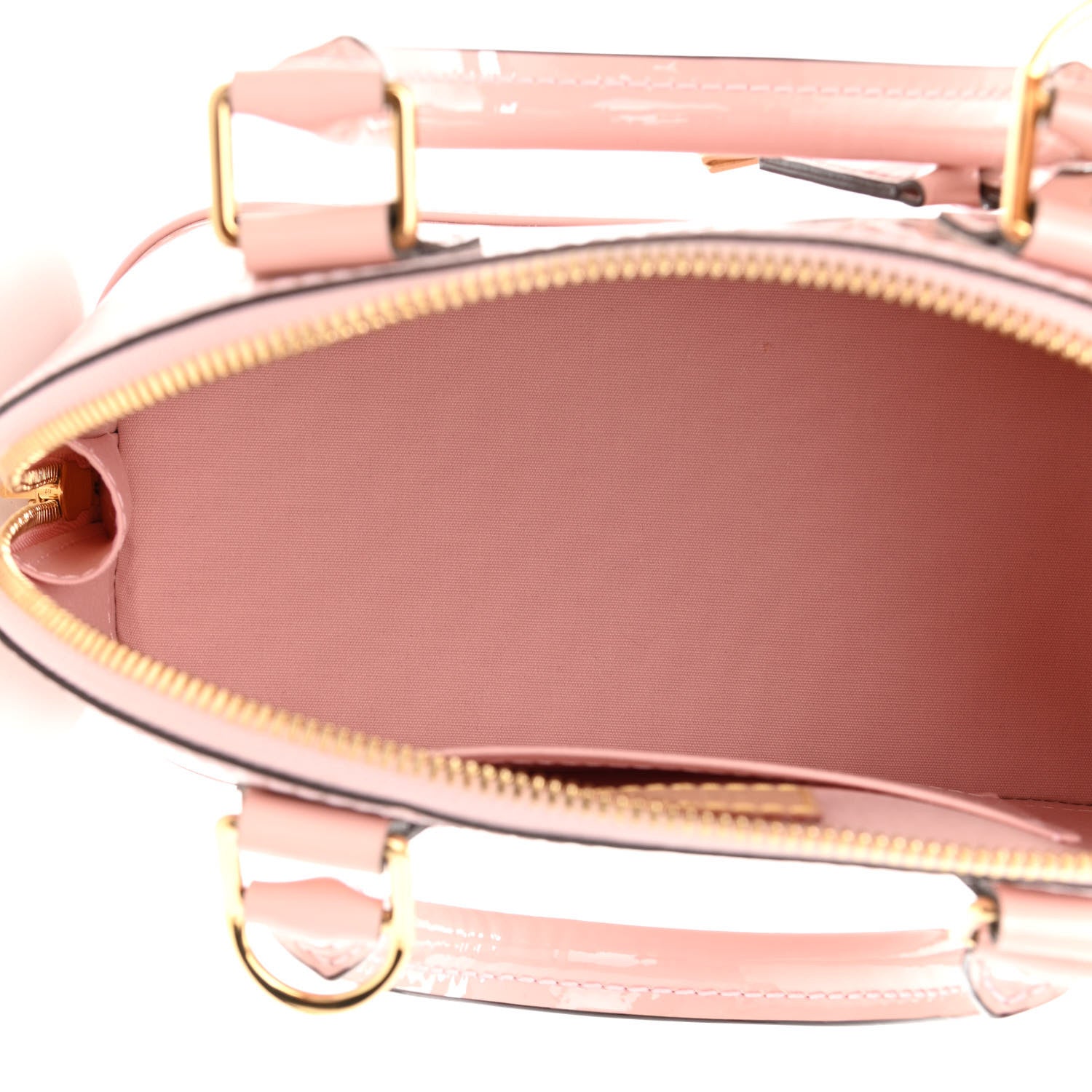 Louis Vuitton Vernis Alma BB Rose Ballerine 7 of 10