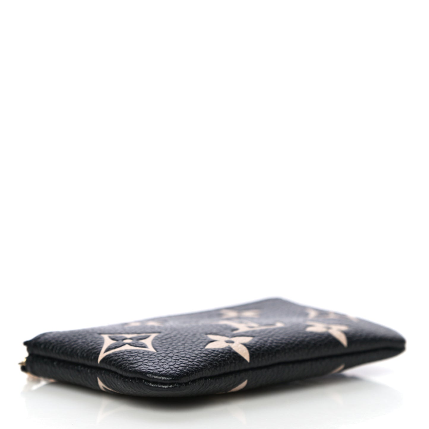 Empreinte Monogram Giant Key Pouch Black Beige