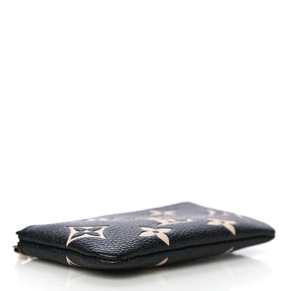 Louis Vuitton Empreinte Monogram Giant Key Pouch Black Beige 4 of 10