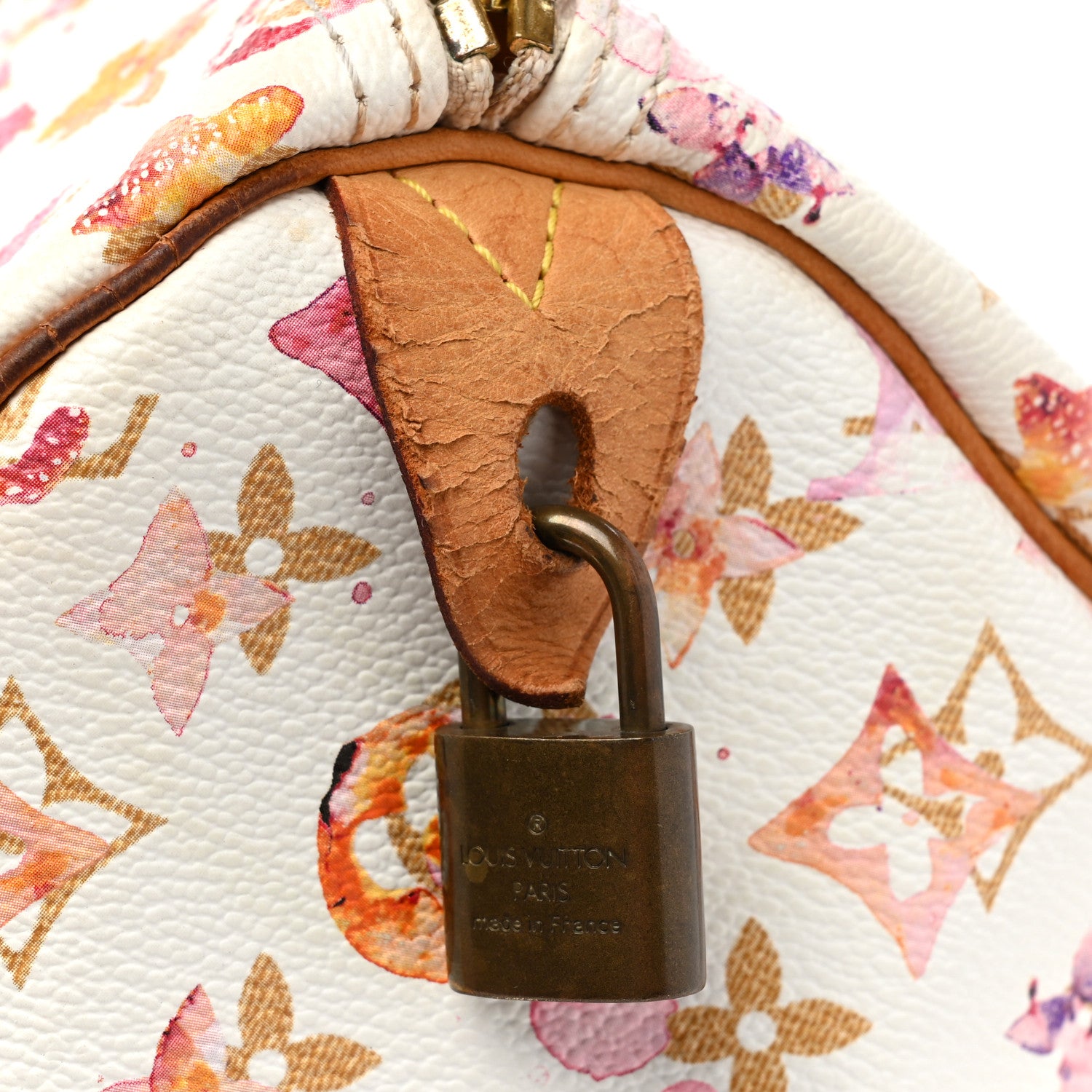 Louis Vuitton Watercolor Aquarelle Speedy 35 White 14 of 24