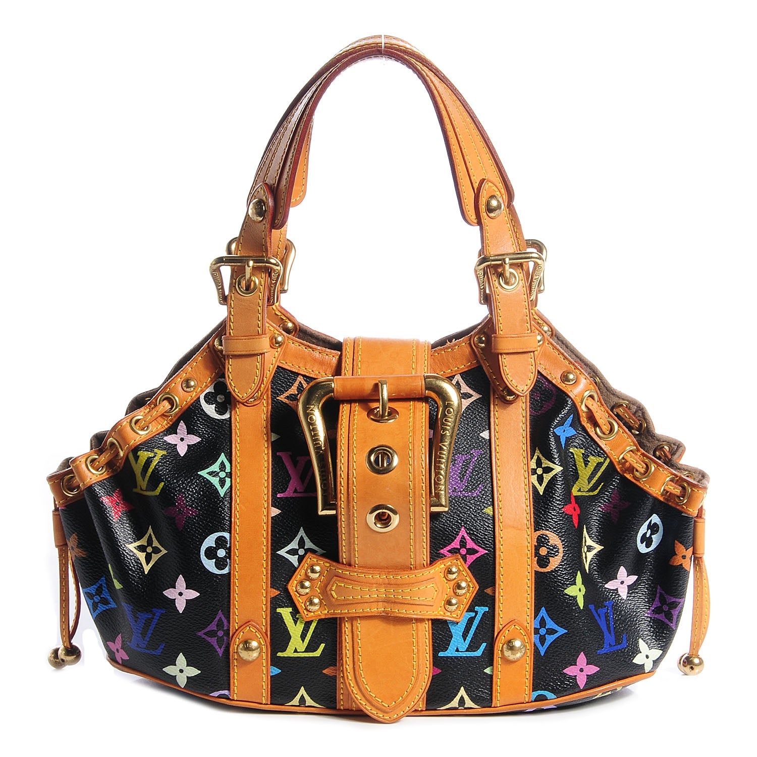 Louis Vuitton Monogram Multicolor Theda GM Black 1 of 7