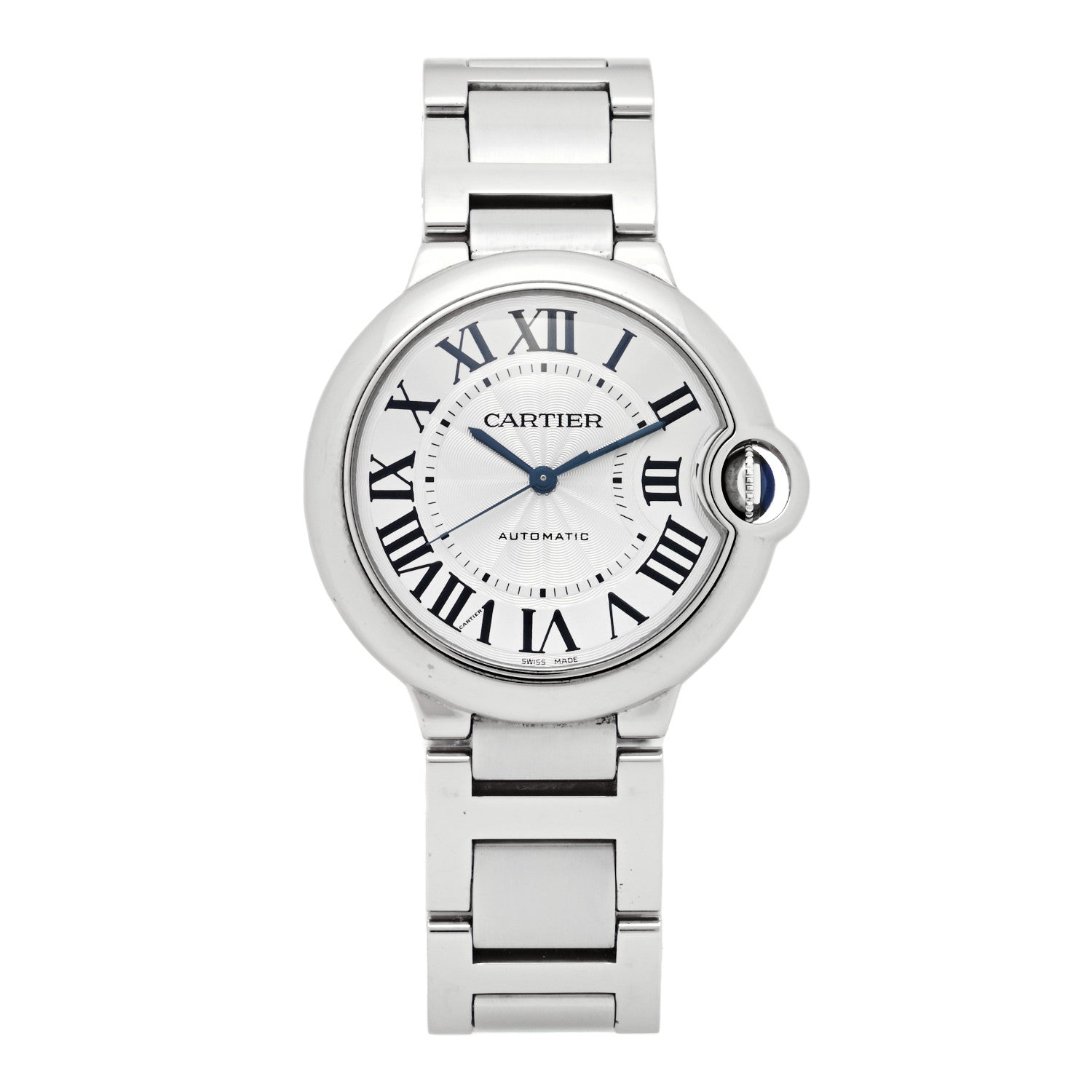 Cartier Stainless Steel 36mm Ballon Bleu De Cartier Automatic Watch 1 of 5