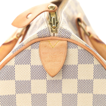 Louis Vuitton Damier Azur Speedy 30 6 of 22