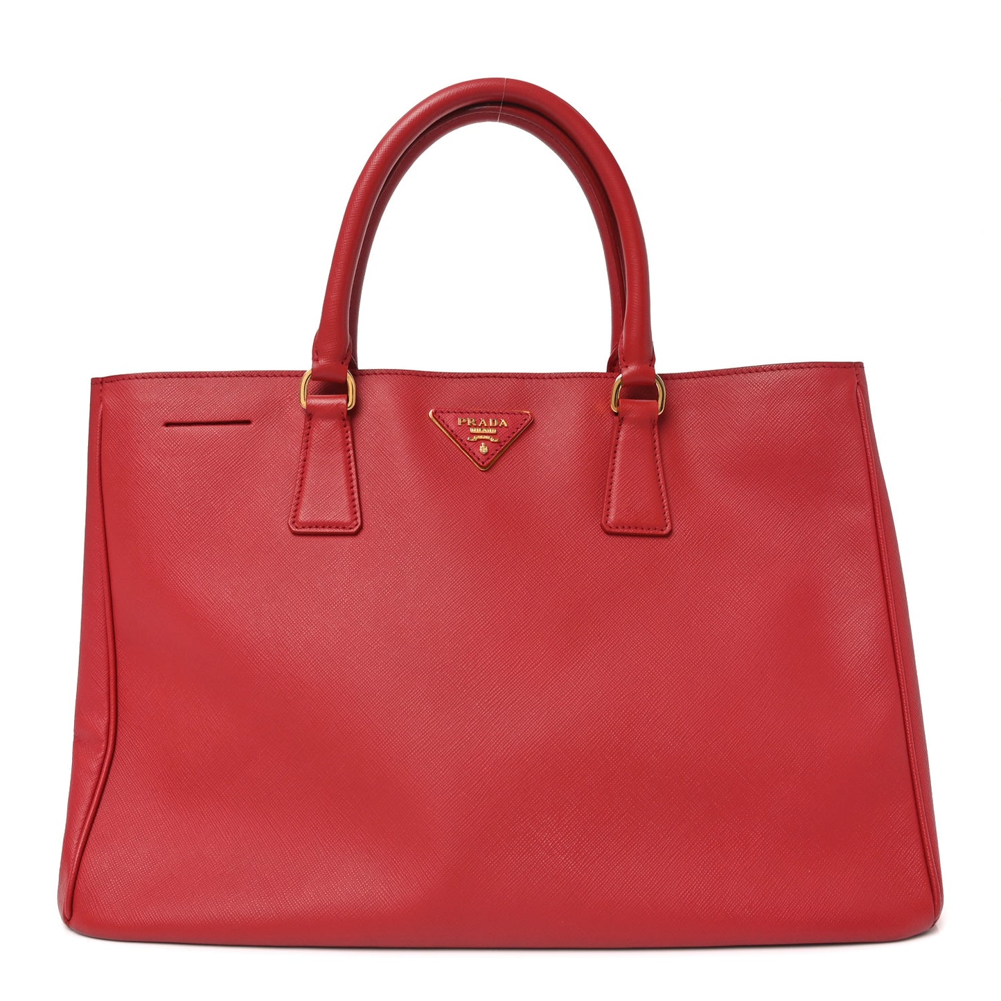 Saffiano Lux Large Tote Fuoco
