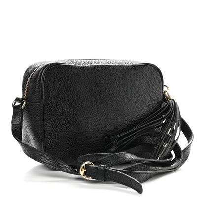 Gucci Pebbled Calfskin Small Soho Disco Bag Black 3 of 16