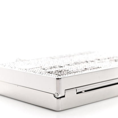 Alexander Wang Crystal Credit Card Wangloc Minaudiere Clutch  Silver 8 of 11
