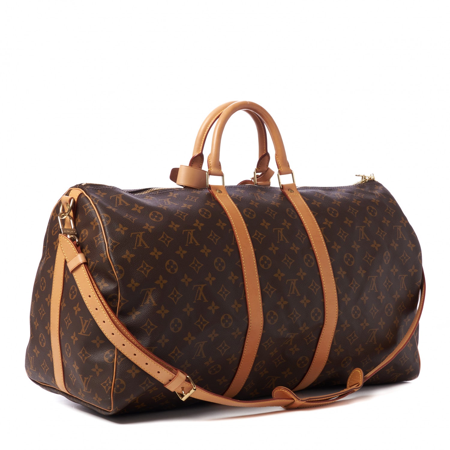 Louis Vuitton Monogram Keepall Bandouliere 55 3 of 10