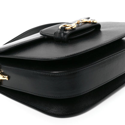 Gucci Azalea Calfskin Horsebit 1955 Shoulder Bag Black 10 of 11