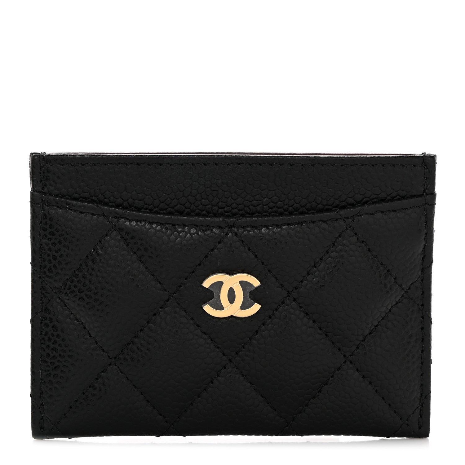 Chanel Caviar Quilted Card Holder Black 1 of 9
