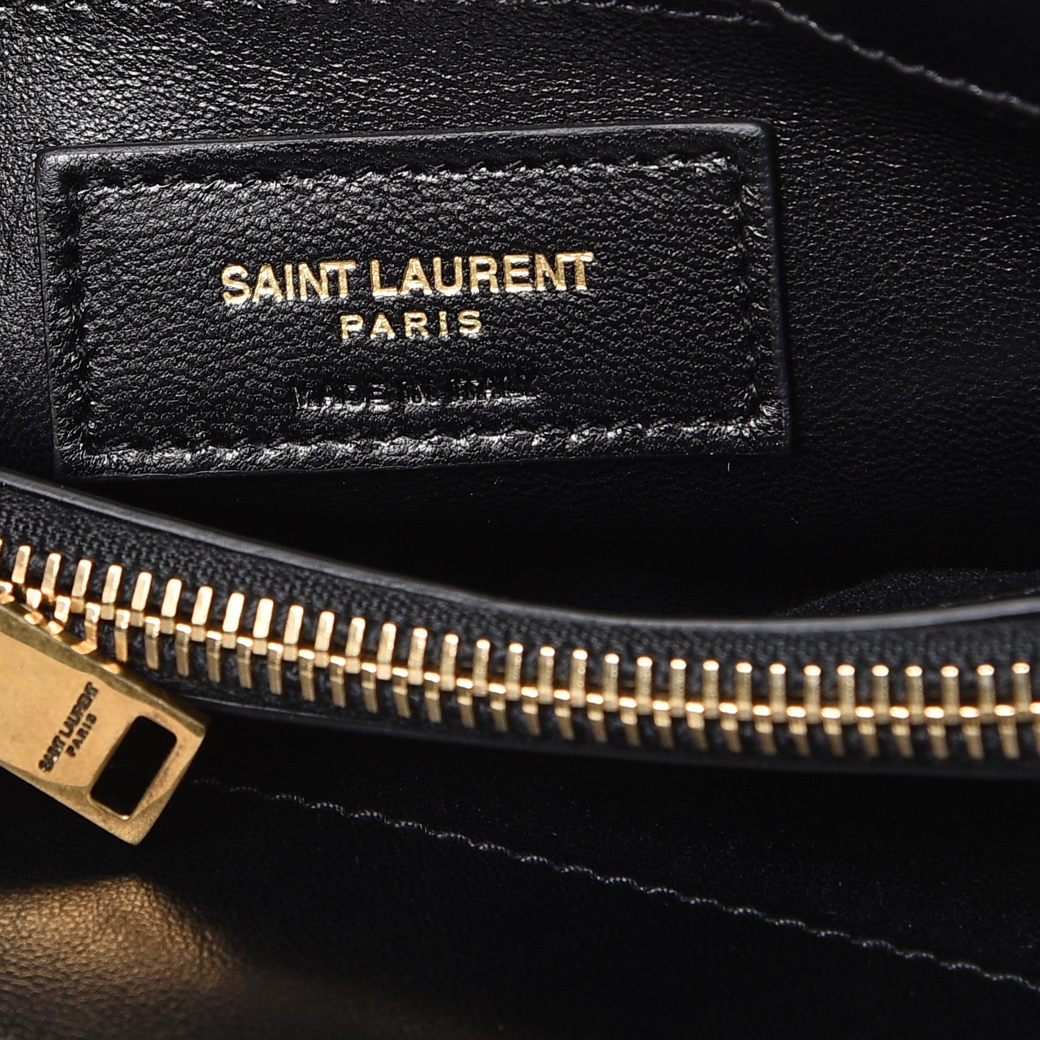 Saint Laurent Velvet Y Quilted Monogram Small Loulou Chain Satchel Black 6 of 7