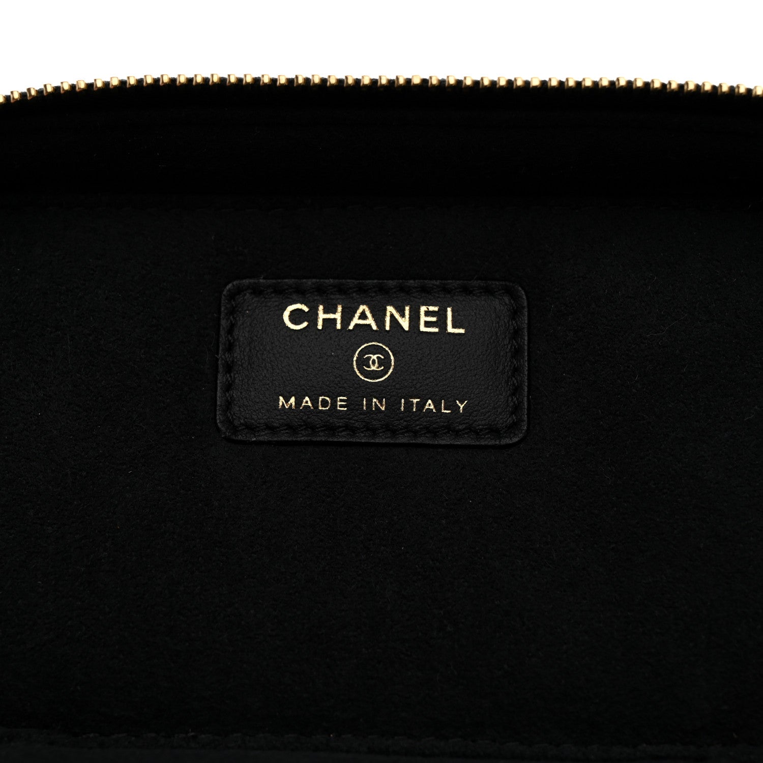 Chanel Caviar Quilted Watch Case Black 7 of 8