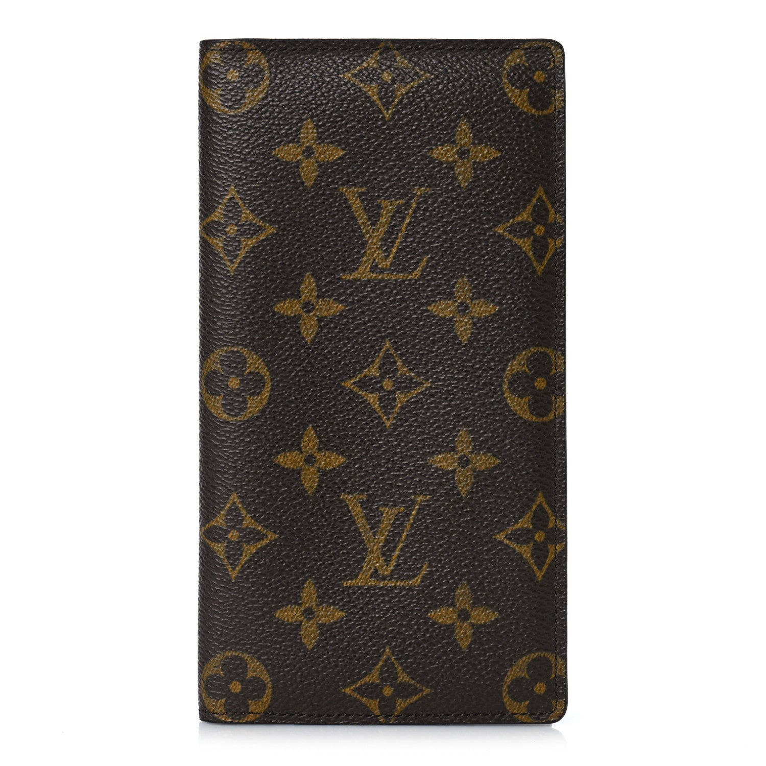 Louis Vuitton Monogram Porte Valeurs Checkbook Wallet 1 of 8
