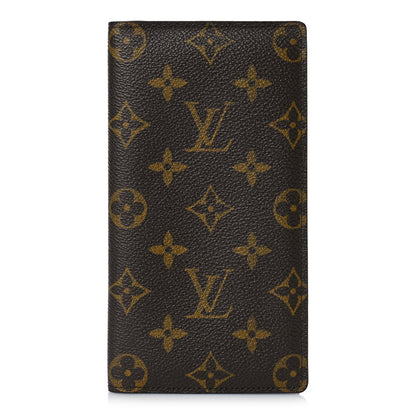 Louis Vuitton Monogram Porte Valeurs Checkbook Wallet 1 of 8