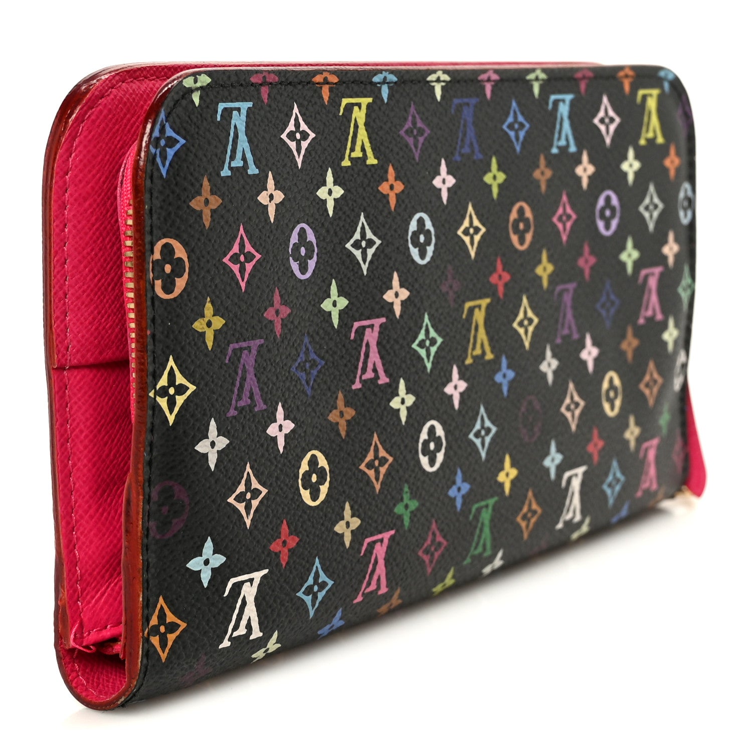Louis Vuitton Monogram Multicolor Insolite Wallet Black Grenade 3 of 10