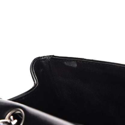 Chanel Patent Quilted Maxi Single Flap Black 10 of 11