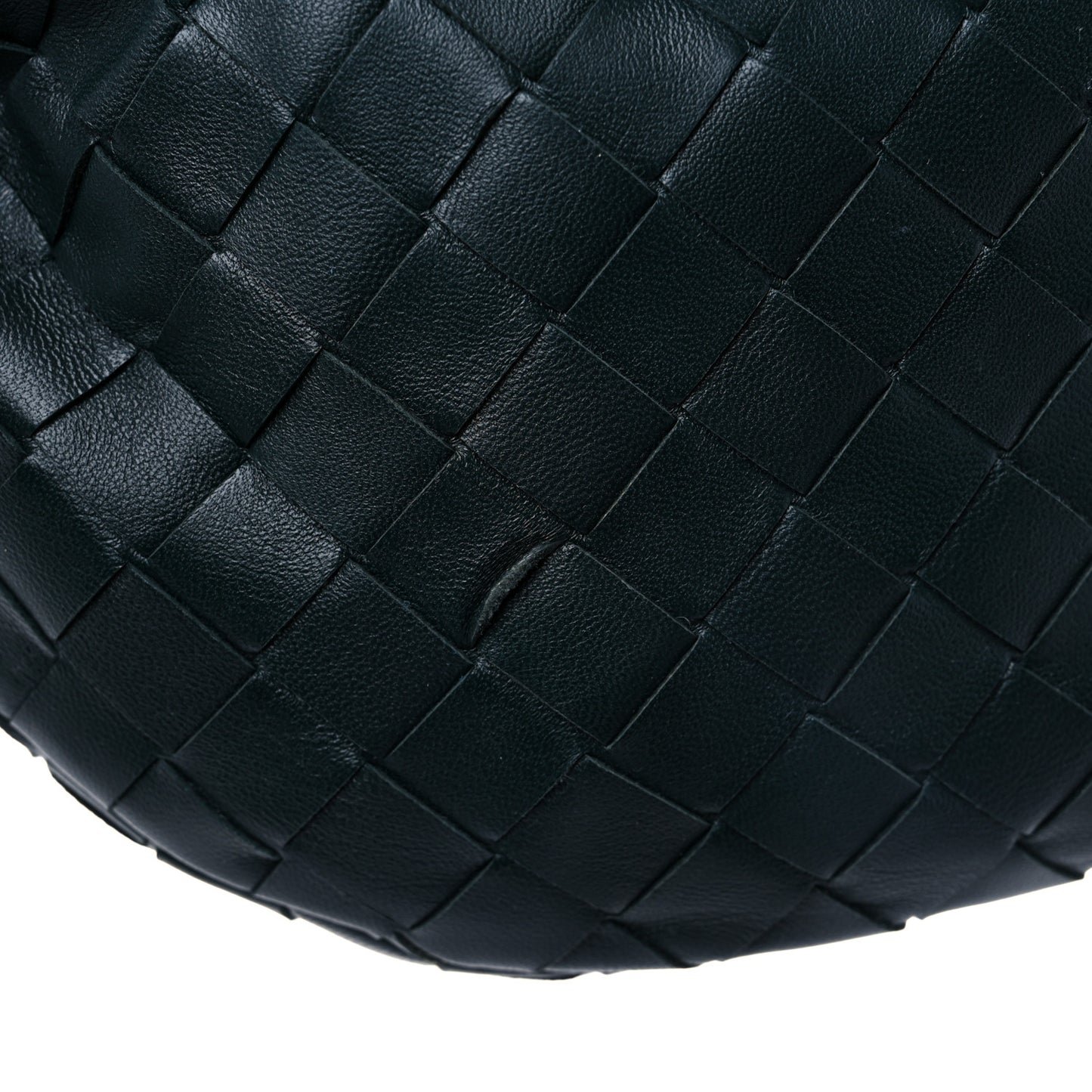 Nappa Intrecciato Mini Jodie Dark Moss