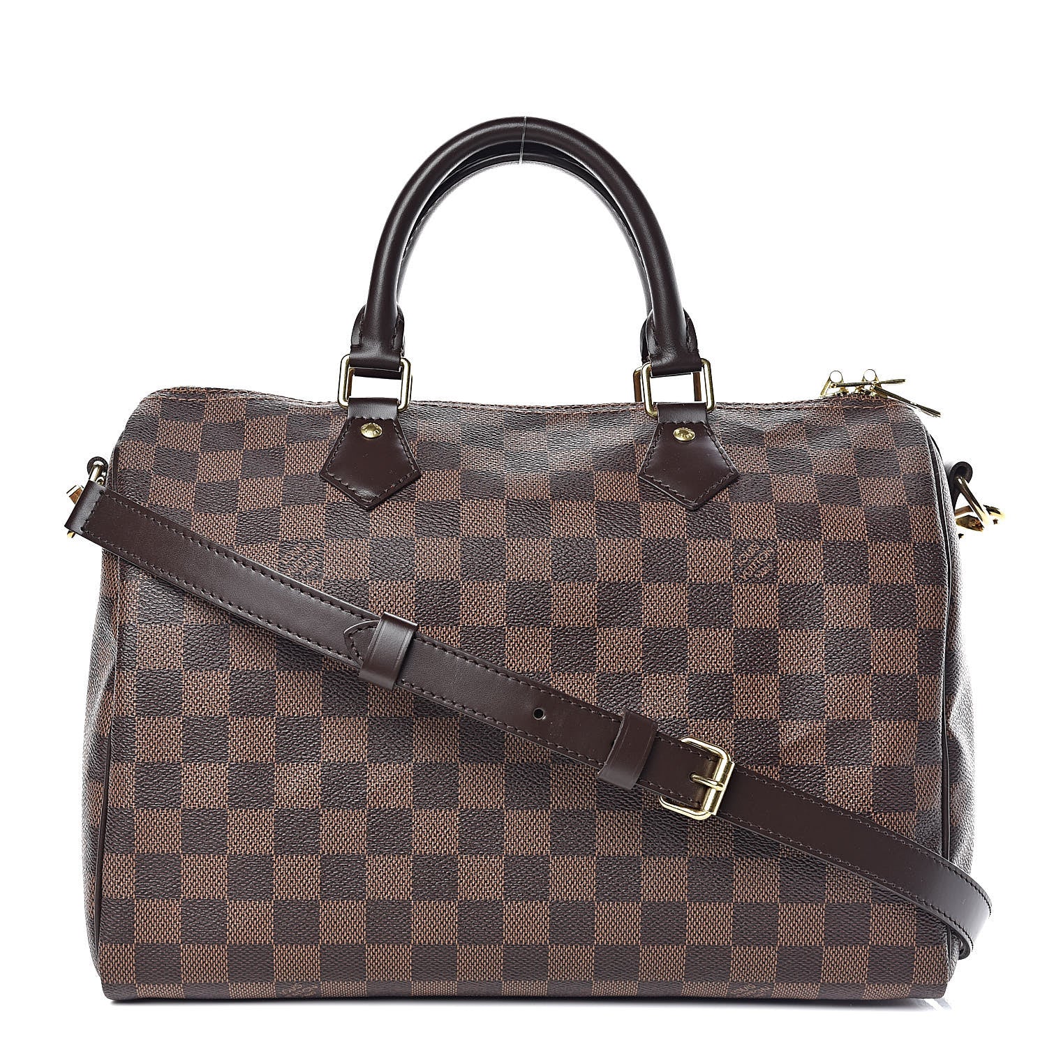 Louis Vuitton Damier Ebene Speedy Bandouliere 30 1 of 15