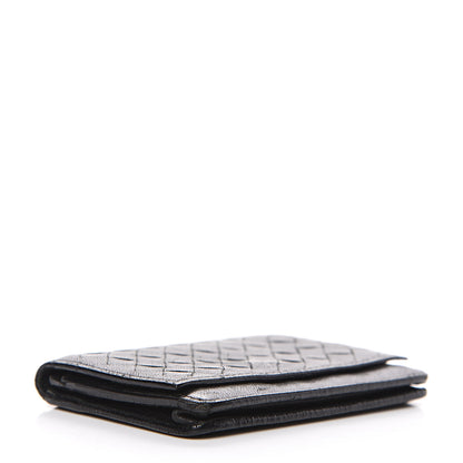Bottega Veneta Nappa Intrecciato Card Holder Black 3 of 8