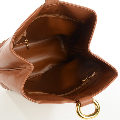 Chanel Lambskin CC Shoulder Bag Light Brown 8 of 8