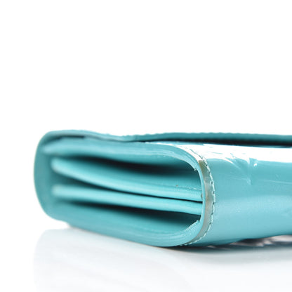 Louis Vuitton Vernis Sarah Wallet Blue Lagon 12 of 26