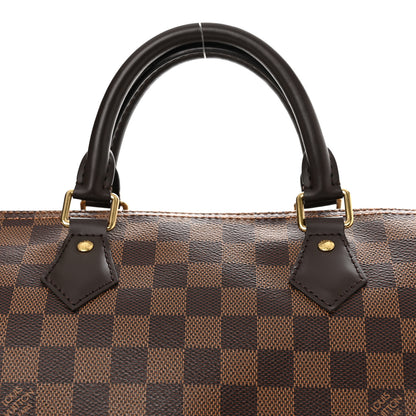 Louis Vuitton Damier Ebene Speedy Bandouliere 35 7 of 10