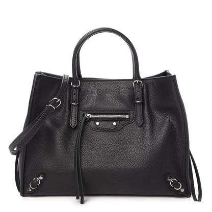 Balenciaga Veau Papier A6 Zip Around Tote Black 1 of 10