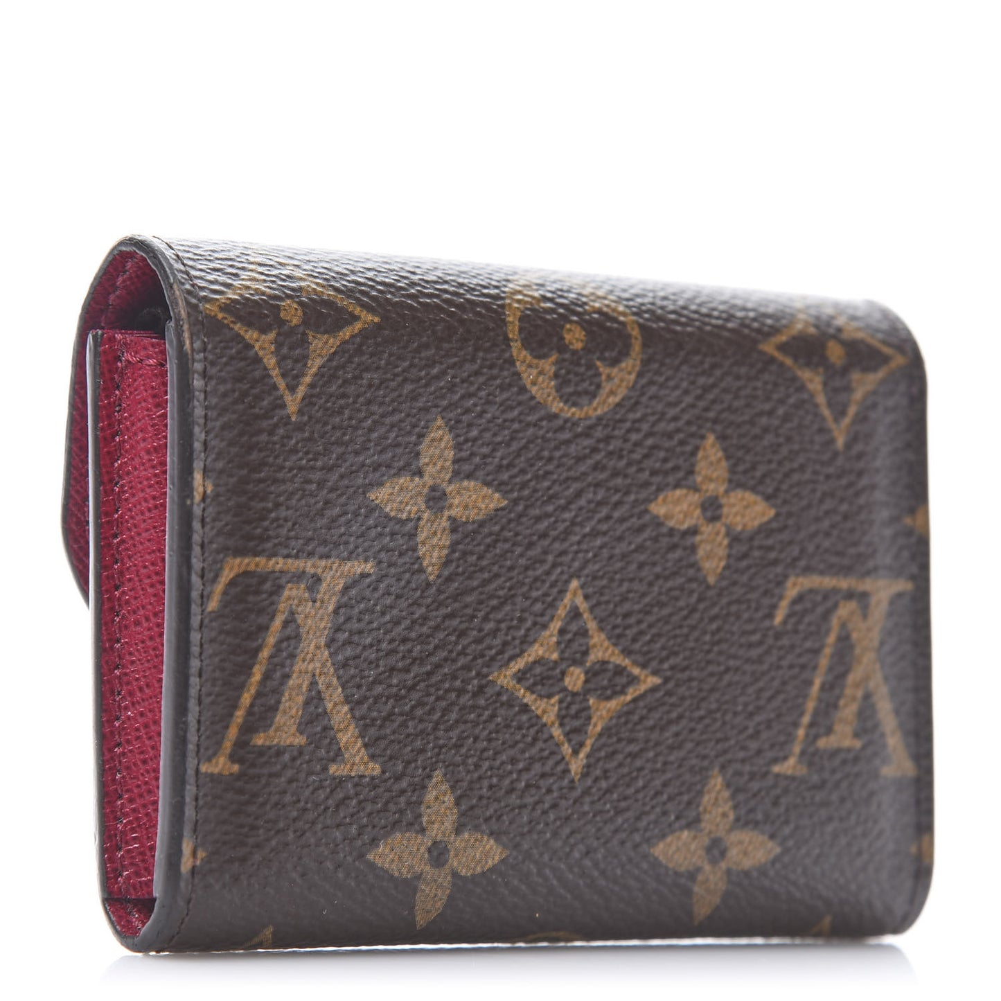 Monogram Rosalie Coin Purse Fuchsia