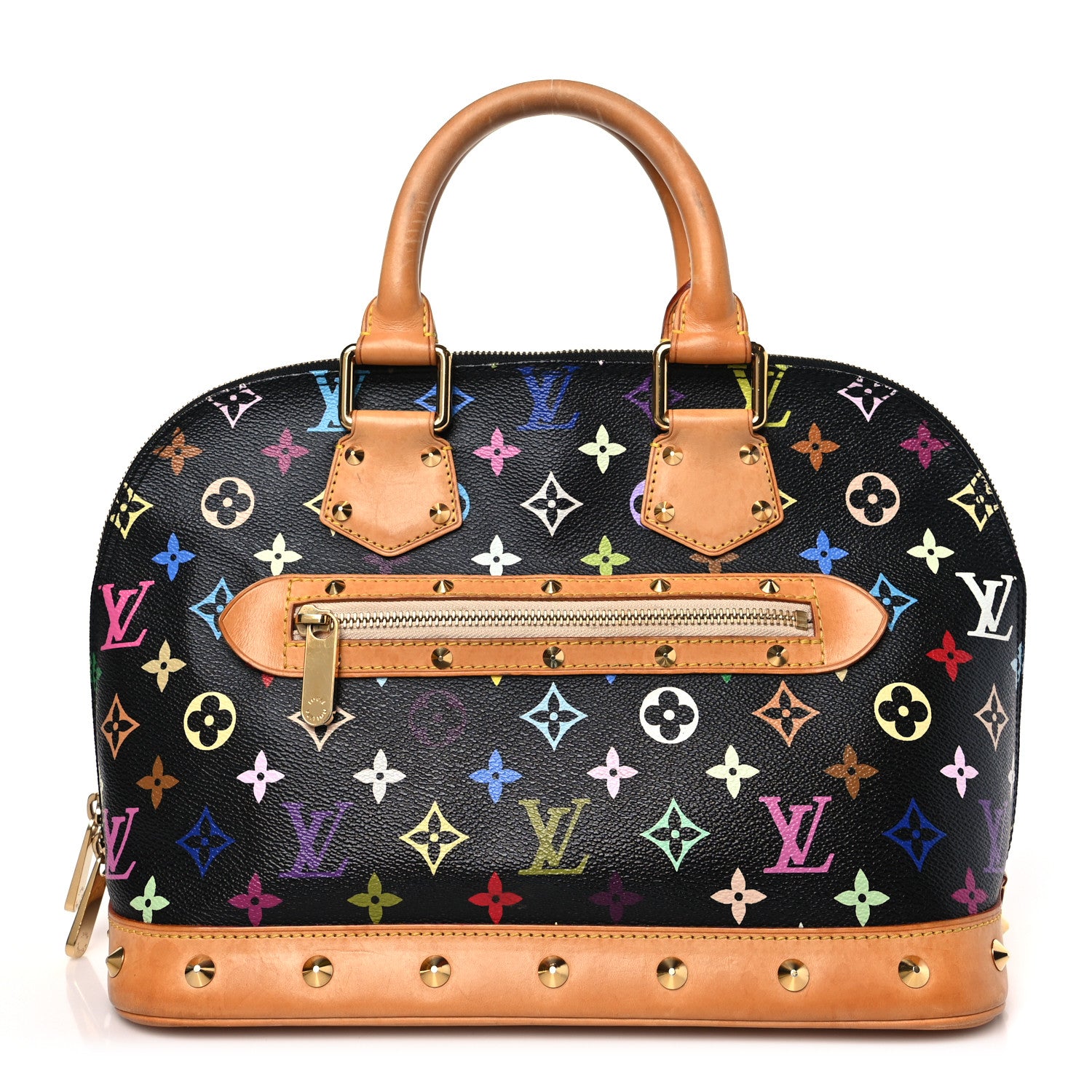 Louis Vuitton Monogram Multicolor Alma Black 1 of 9