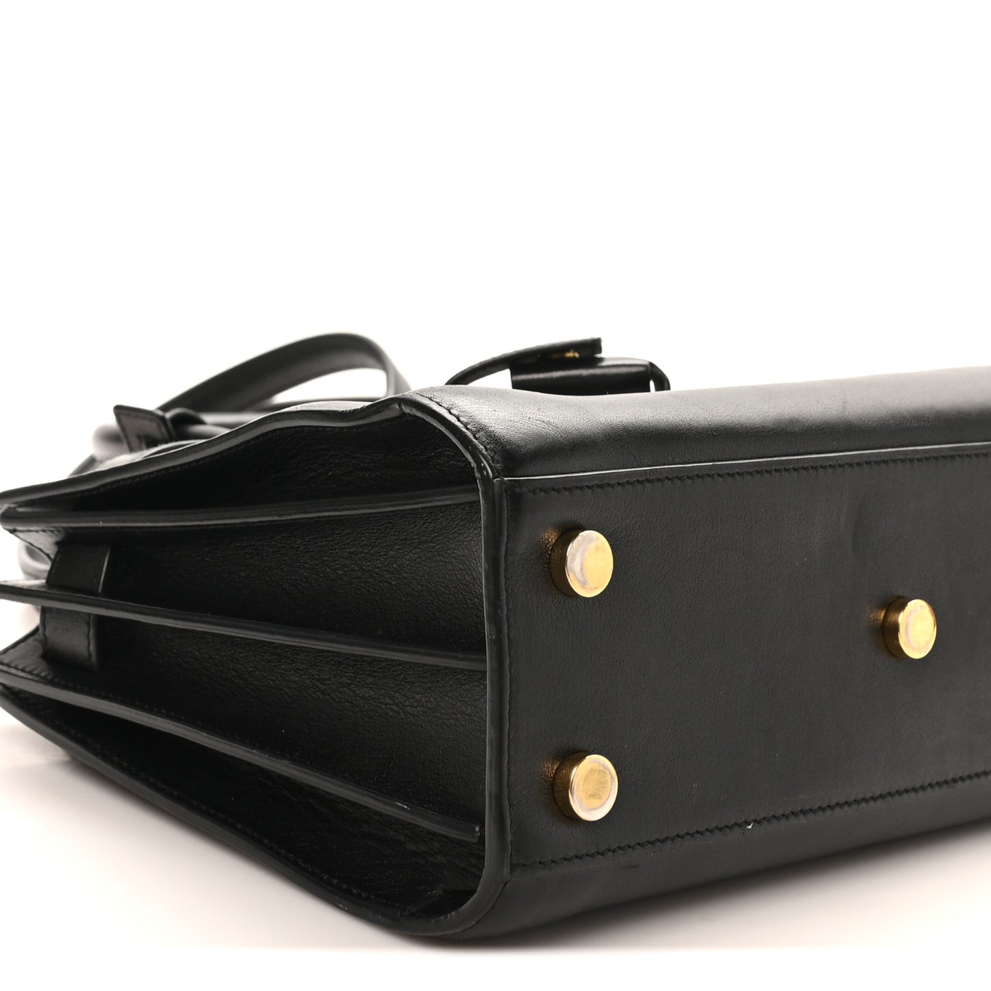 Calfskin Nano Sac De Jour Black