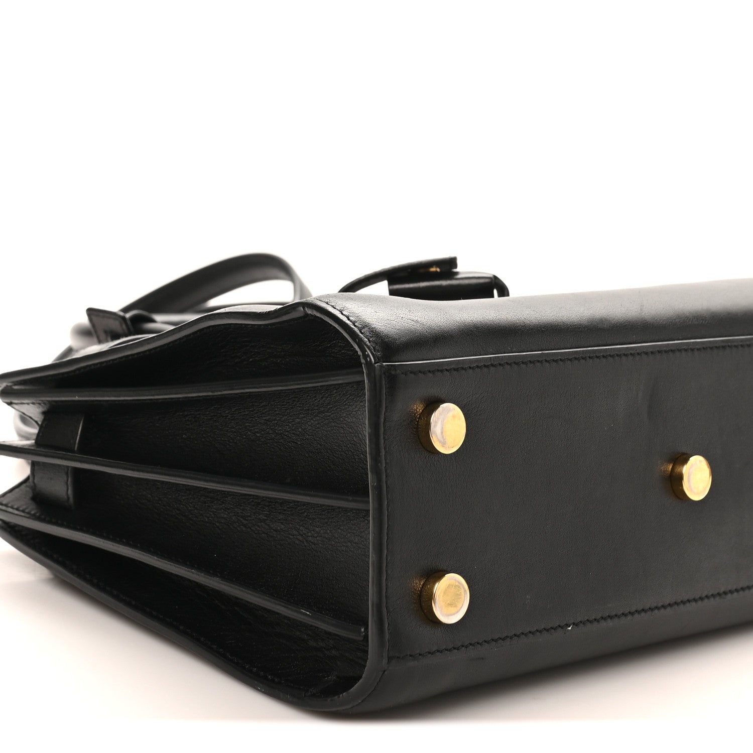 Saint Laurent Calfskin Nano Sac De Jour Black 8 of 10