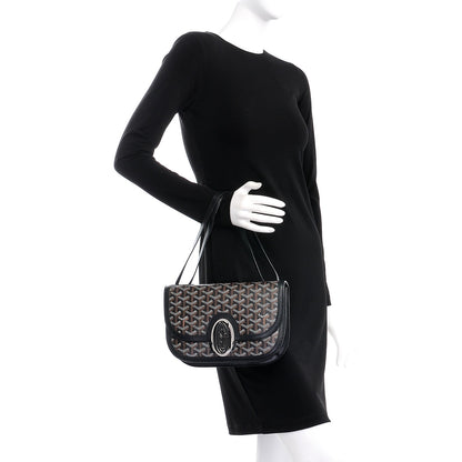 Goyard Goyardine 233 PM Shoulder Bag Black 3 of 9