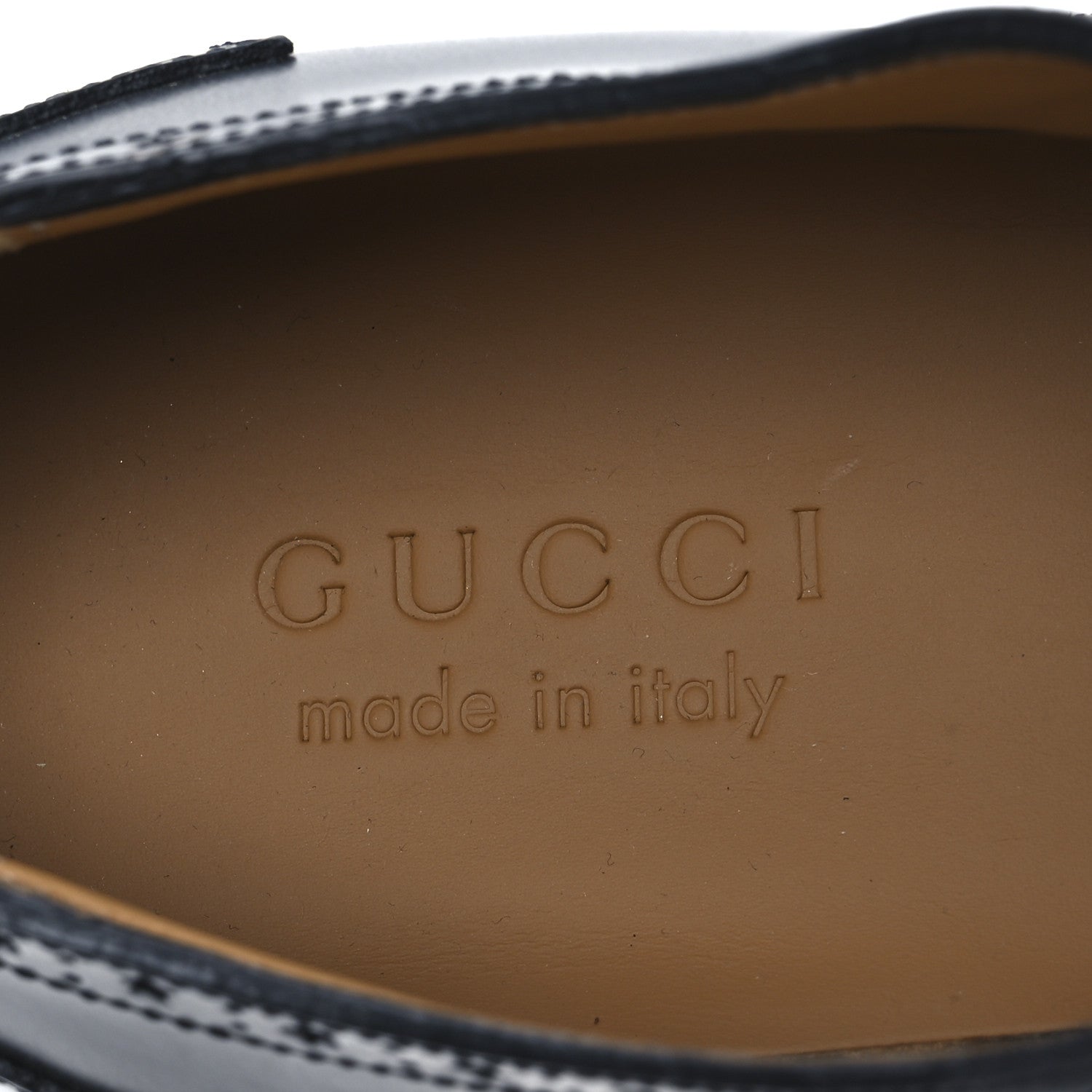 Gucci Calfskin Mens Double Monk Strap Loafers 8 Black 9 of 11