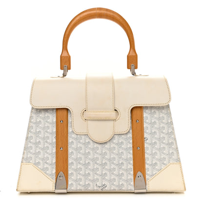 Goyard Goyardine Saigon MM White 1 of 18