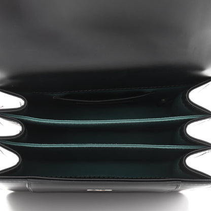 Bulgari Calfskin Serpenti Forever Top Handle Black 5 of 10