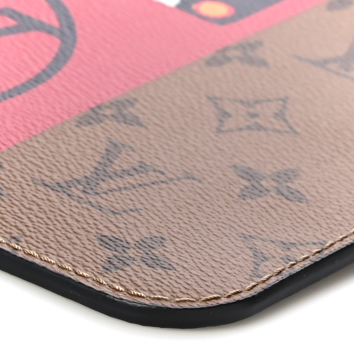 Louis Vuitton Reverse Monogram Kabuki MM GM Pochette 10 of 10