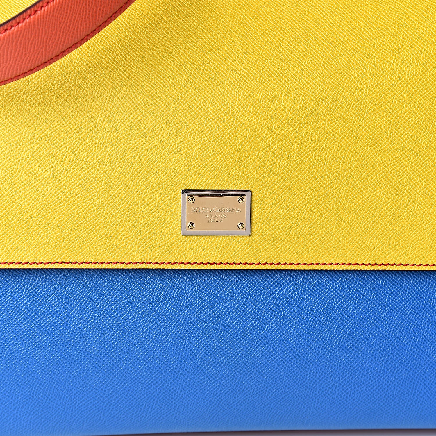 Dolce & Gabbana Dauphine Tri-Color Large Miss Sicily Satchel Multicolor 9 of 11