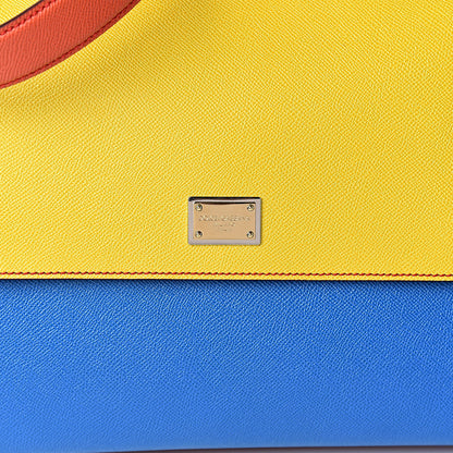 Dolce & Gabbana Dauphine Tri-Color Large Miss Sicily Satchel Multicolor 9 of 11