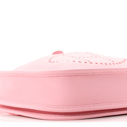 Hermes Taurillon Clemence Evelyne 23 Poche III Rose Sakura 9 of 11