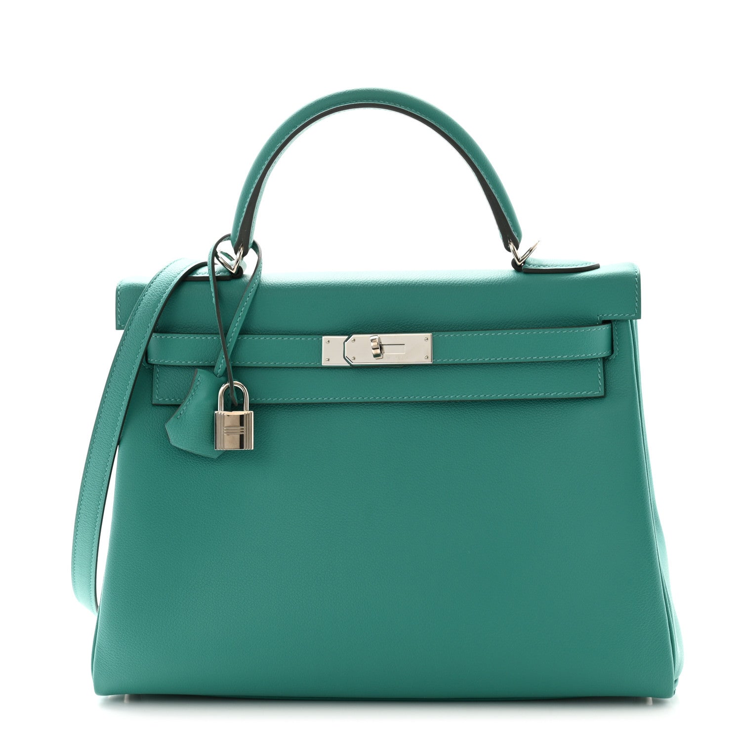 Hermes Evercolor Verso Kelly Retourne 32 Vert Verone Bleu Du Nord 1 of 13