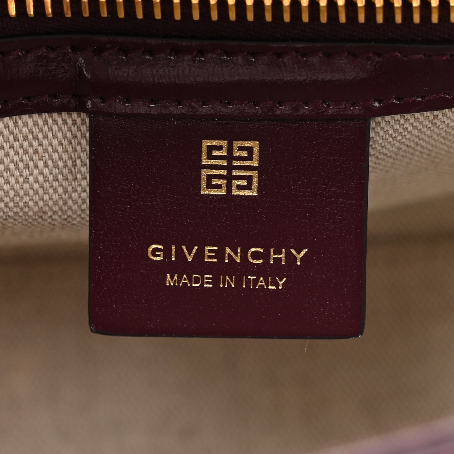 Givenchy Box Calfskin Mini Lock Antigona Oxblood Red 6 of 13